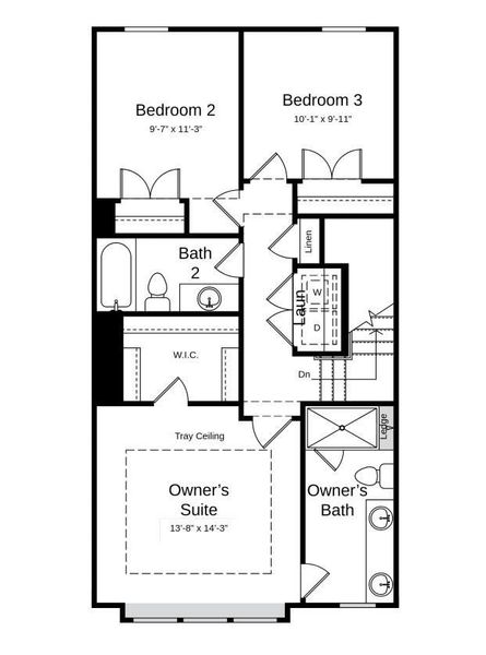 Structural options added include; Fireplace, ledges to primary shower, and tray ceilings in primary suite.