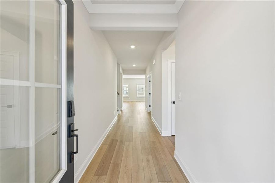 Spacious, unfurnished interior of a new home in Vines at Mill Creek - Estate Series, Braselton (Image 22).