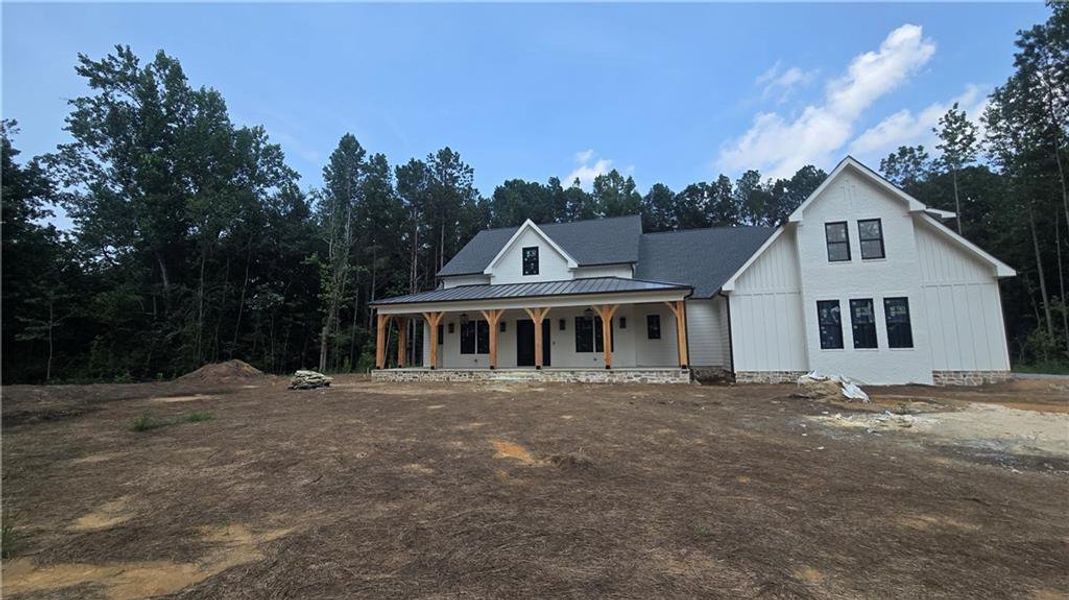 In-progress construction of a new home in , Acworth, GA (Image 31).