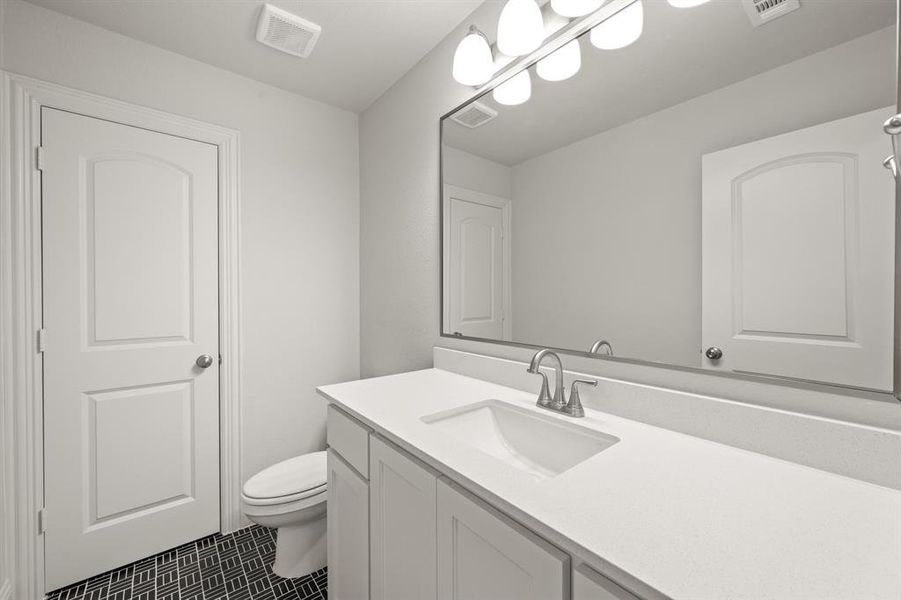 Furnished interior view inside a new home in Somerset - Phase 5, Mansfield (Image 8). Furnished interior view inside a new home in Somerset - Phase 5, Mansfield (Image 8).