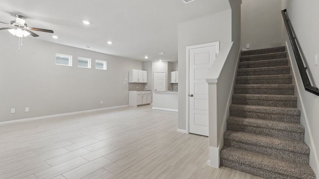 Spacious, unfurnished interior of a new home in Orchard Village, Fort Worth (Image 25). Spacious, unfurnished interior of a new home in Orchard Village, Fort Worth (Image 25).