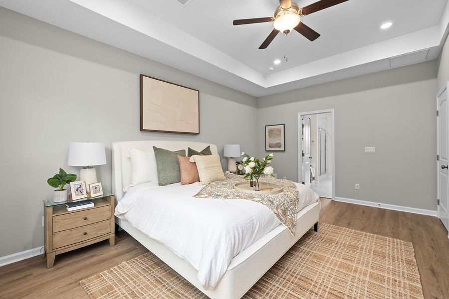 Representative furnished interior of a home built from the The Wilmington by Smith Family Homes in Savannah Highlands, Savannah (Image 12).