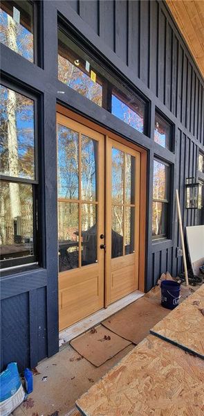 In-progress construction of a new home in , Ellijay, GA (Image 22).