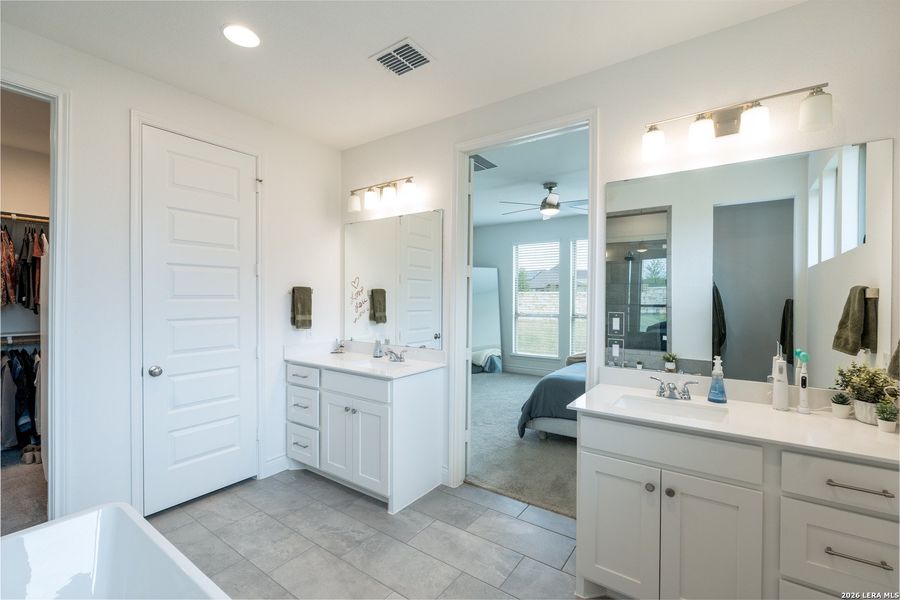 Furnished interior view inside a new home in , Liberty Hill (Image 32).