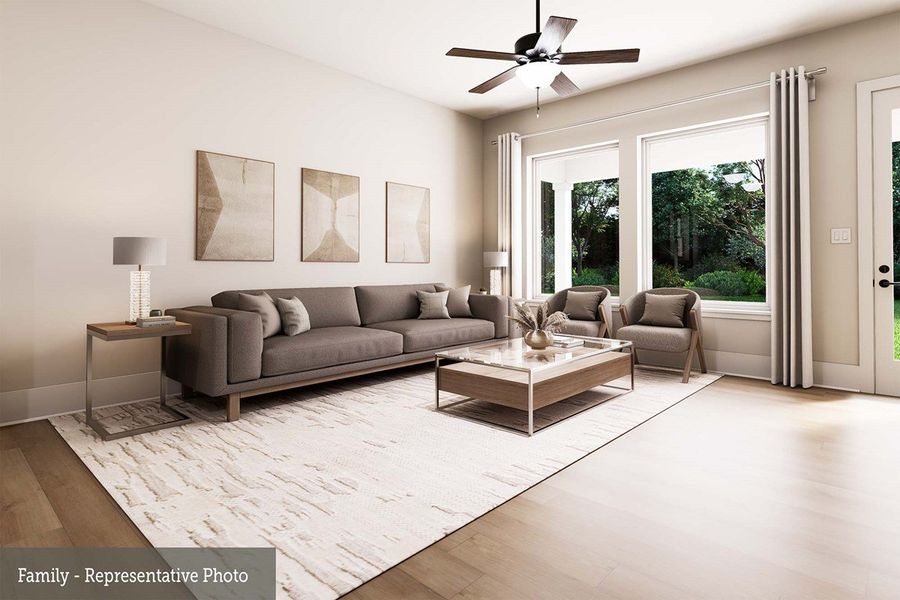 Family Room - Representative Photo Family Room - Representative Photo