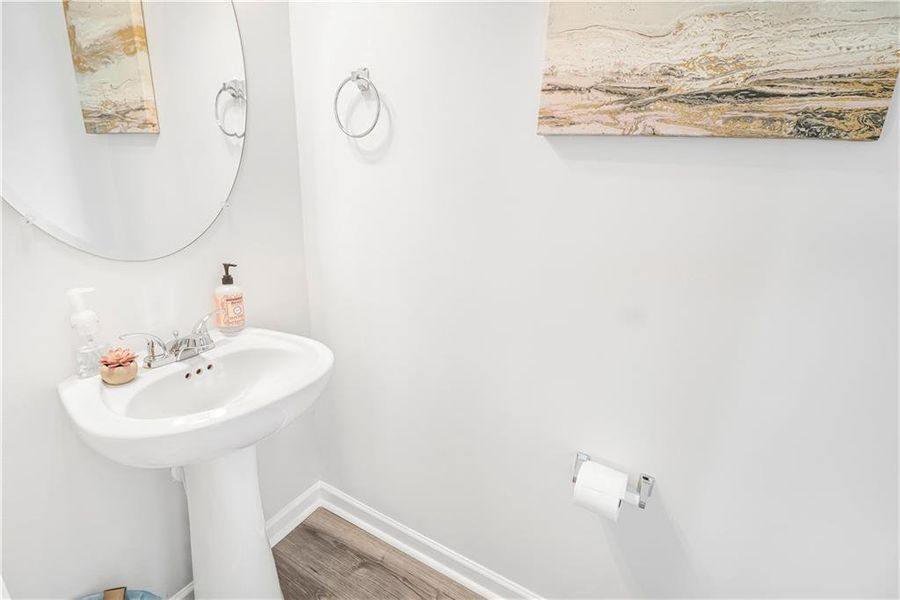 Furnished interior view inside a new home in , Fairburn (Image 32).