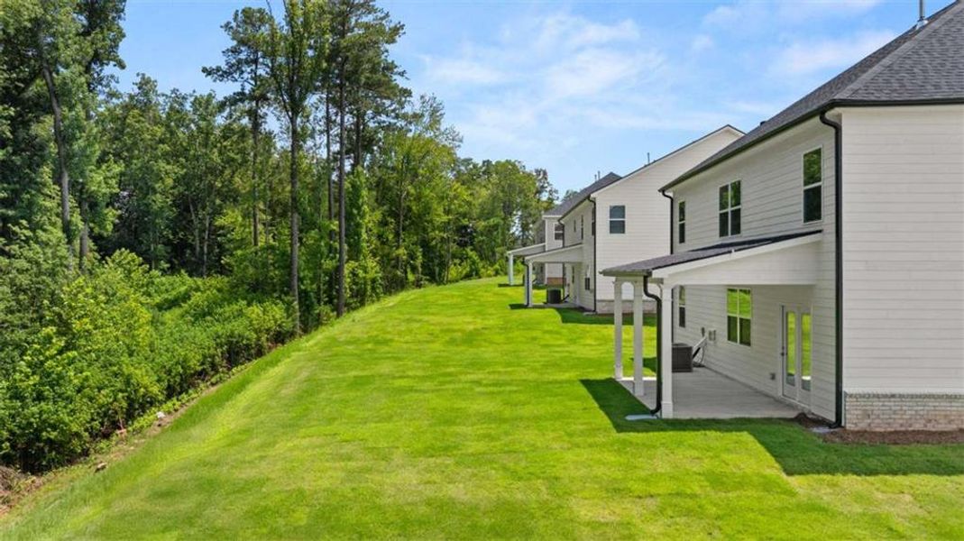 Exterior details and patio area of a home in Independence, Loganville (Image 23). Exterior details and patio area of a home in Independence, Loganville (Image 23).