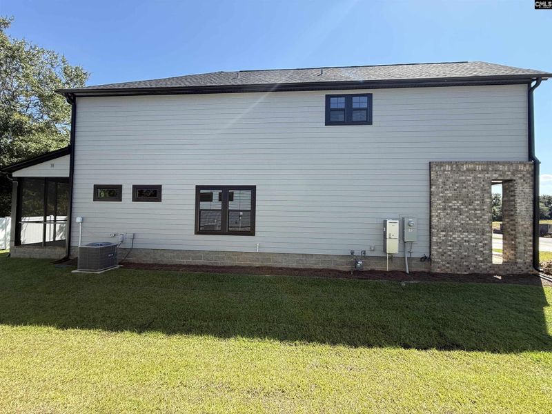 Exterior details and patio area of a home in Dunbar Village, Cayce (Image 28).