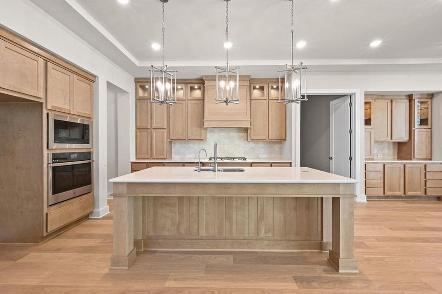 Furnished interior view inside a new home in 6 Creeks at Waterridge: 70ft. lots, Kyle (Image 6).