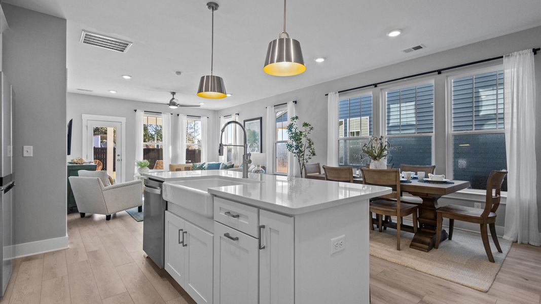 Furnished interior view inside a new home in Harrier Point, Woodruff (Image 9).