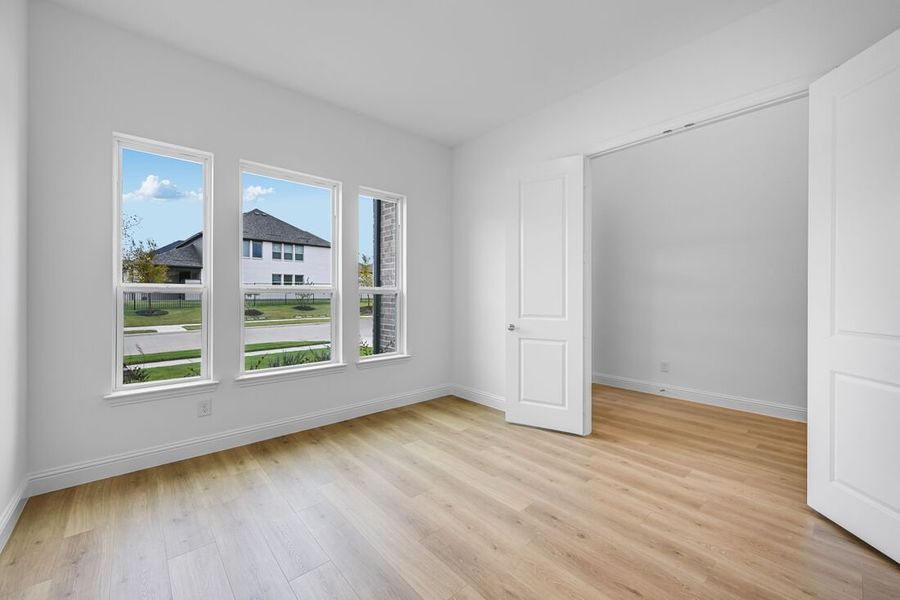 Spacious, unfurnished interior of a new home in Cross Creek Meadows 55s, Celina (Image 15). Spacious, unfurnished interior of a new home in Cross Creek Meadows 55s, Celina (Image 15).