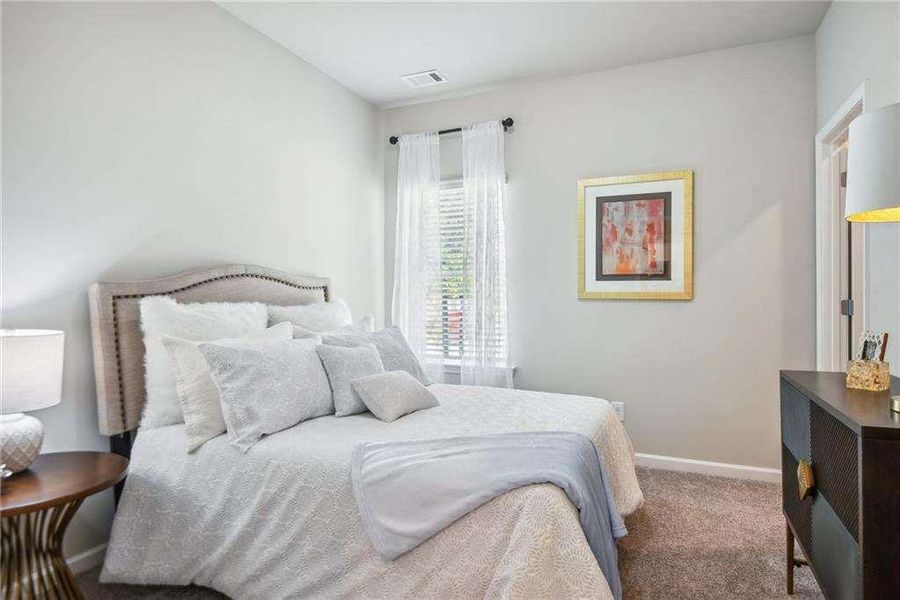 Furnished interior view inside a new home in Creekwood, Powder Springs (Image 13).