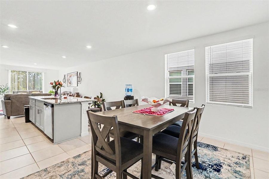 Furnished interior view inside a new home in Bradbury Creek - Classic Series, Haines City (Image 27).