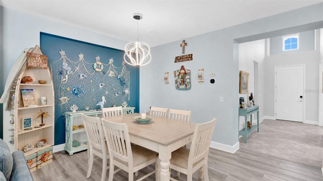 Furnished interior view inside a new home in , Daytona Beach (Image 9).