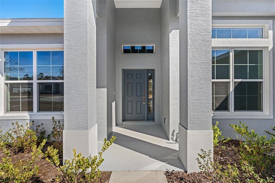 Exterior details and patio area of a home in , Palm Coast (Image 25). Exterior details and patio area of a home in , Palm Coast (Image 25).
