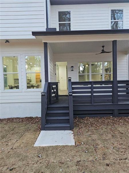 Exterior details and patio area of a home in , Scottdale (Image 21). Exterior details and patio area of a home in , Scottdale (Image 21).