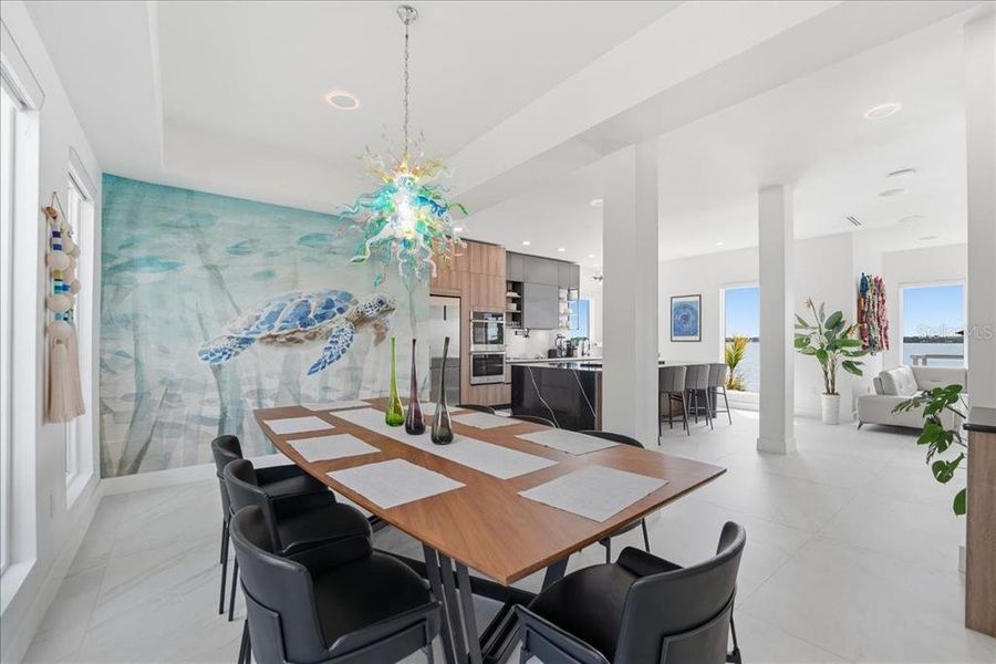 Furnished interior view inside a new home in , Merritt Island (Image 37).