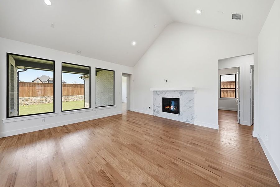 Spacious, unfurnished interior of a new home in Custer Ridge Estates, Allen (Image 23). Spacious, unfurnished interior of a new home in Custer Ridge Estates, Allen (Image 23).