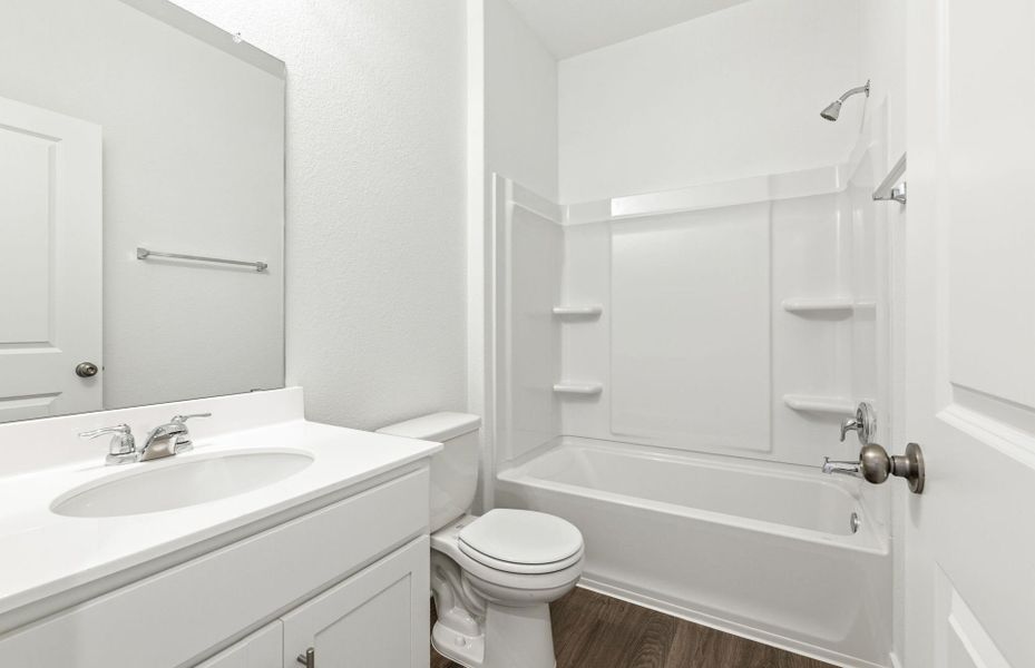 Furnished interior view inside a new home in Sonterra, Jarrell (Image 8).