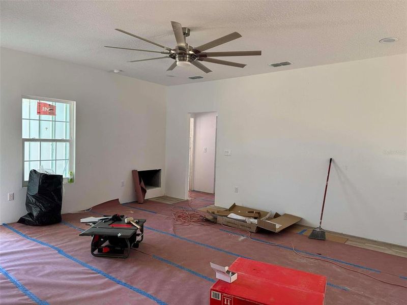 In-progress construction of a new home in , Williston, FL (Image 15).