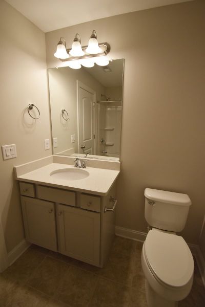 Representative furnished interior of a home built from the Cayman X by Keystone Homes NC in Trellises, High Point (Image 10).