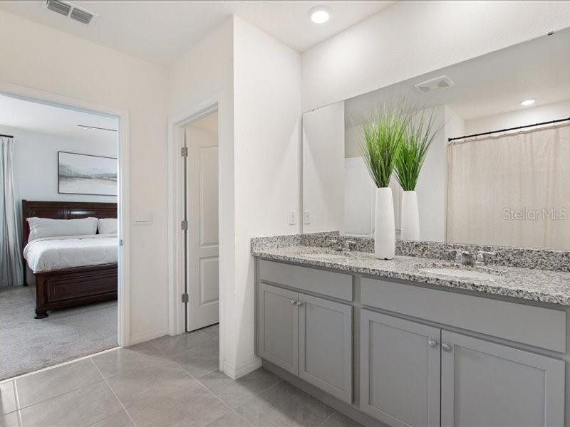 Furnished interior view inside a new home in , Davenport (Image 26).