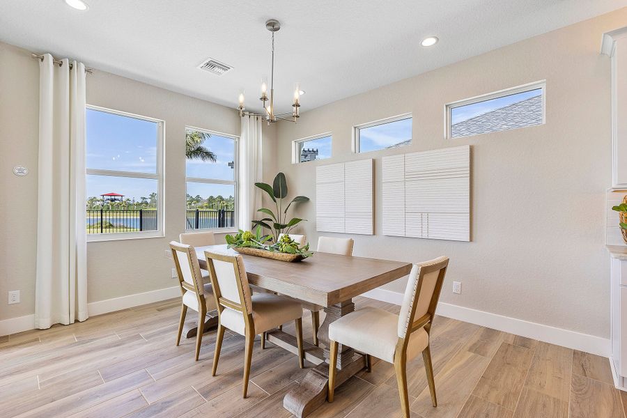 Representative furnished interior of a home built from the Charlotte by William Ryan Homes in The Sanctuary – Royal Collection, Punta Gorda (Image 19). Representative furnished interior of a home built from the Charlotte by William Ryan Homes in The Sanctuary – Royal Collection, Punta Gorda (Image 19).