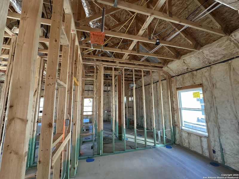 In-progress construction of a new home in Arcadia Ridge, San Antonio, TX (Image 21).