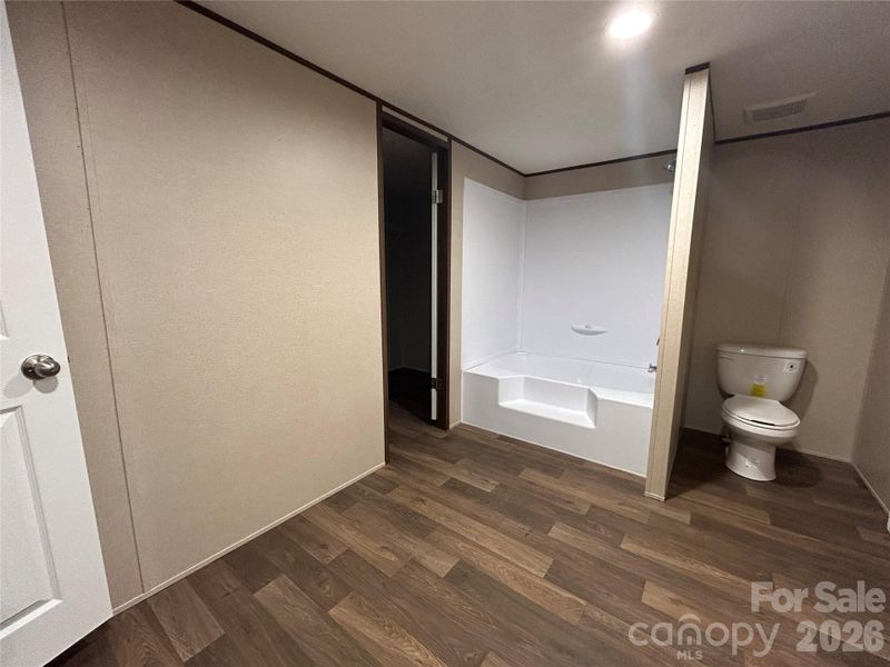 Master Bath with tub