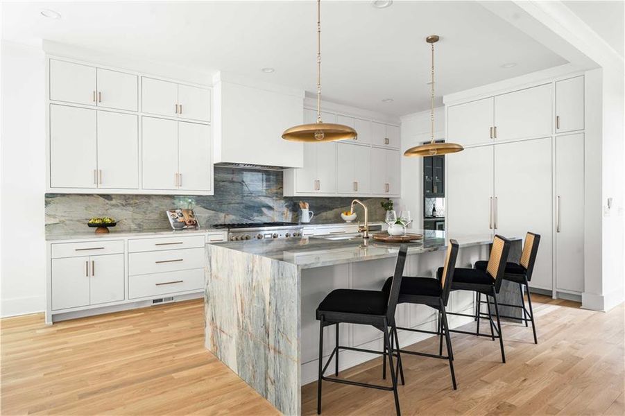 Furnished interior view inside a new home in , Atlanta (Image 6).