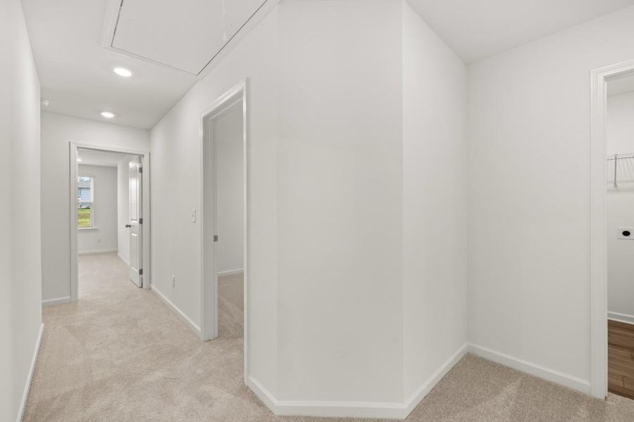 Spacious, unfurnished interior of a new home in Timber Ridge: Timber Ridge 42', Douglasville (Image 13). Spacious, unfurnished interior of a new home in Timber Ridge: Timber Ridge 42', Douglasville (Image 13).