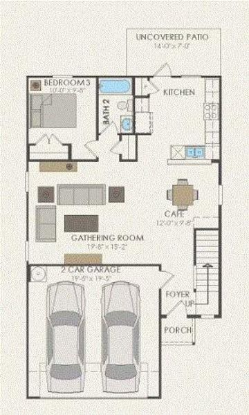 Pulte Homes, Coolidge floor plan