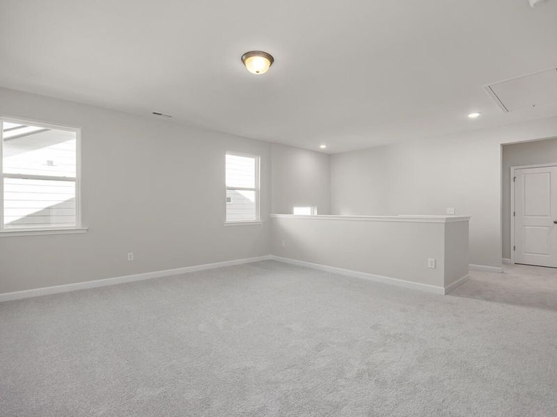 Spacious, unfurnished interior of a new home in Sage on North Main, Wake Forest (Image 22).