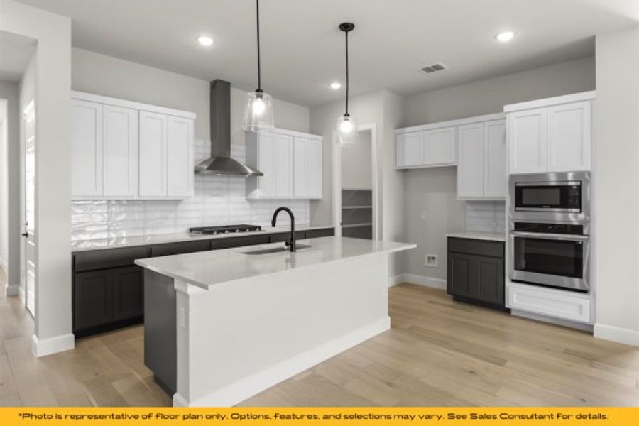 Representative furnished interior of a home built from the The Rio by Stonefield Homes in The Highlands, Rockwall (Image 13).