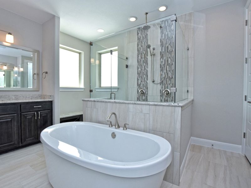 Image 120 representing the San Simeon II by Giddens Homes in Clearwater Ranch, Liberty Hill, TX.
