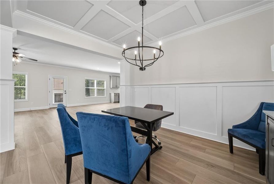 Furnished interior view inside a new home in , Loganville (Image 6).