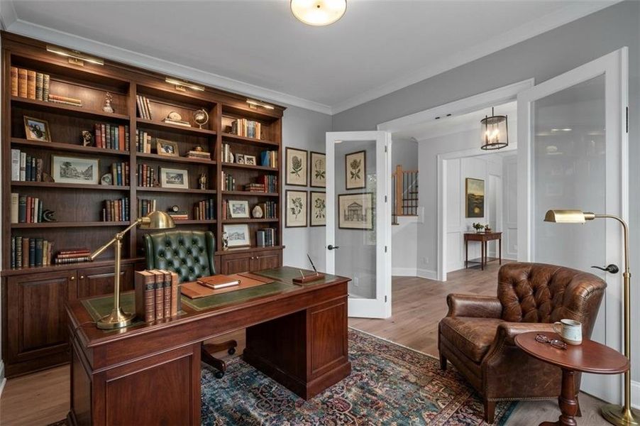 Furnished interior view inside a new home in , Atlanta (Image 18).