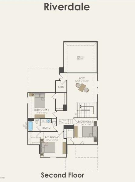 Floor Plan - 2nd