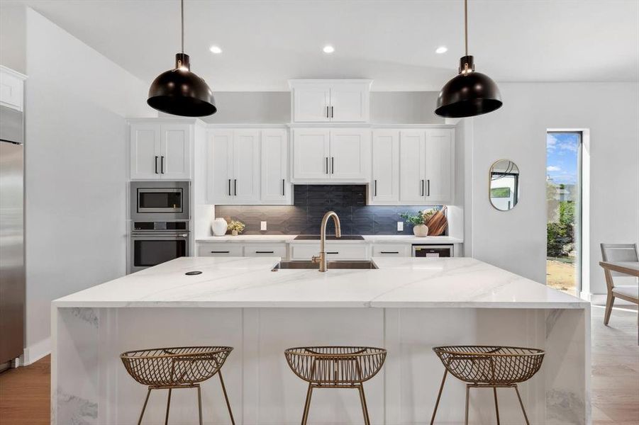 Furnished interior view inside a new home in , Graford (Image 17).