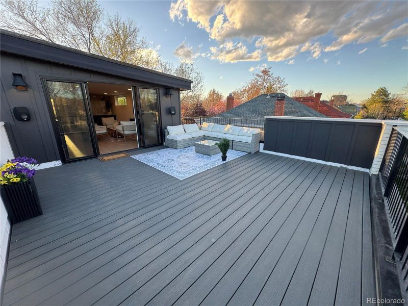 Exterior details and patio area of a home in , Denver (Image 27).