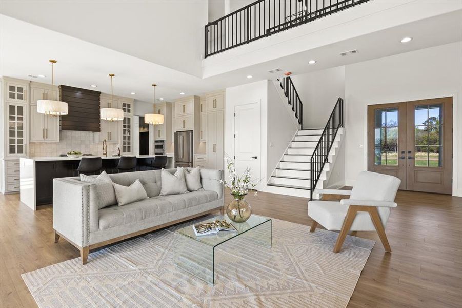 Furnished interior view inside a new home in , Mount Pleasant (Image 6).