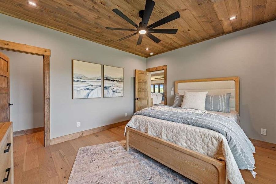 Furnished interior view inside a new home in , Blue Ridge (Image 18).