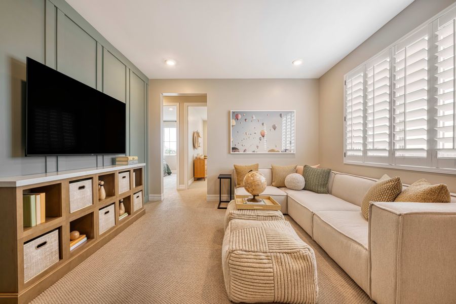 Furnished interior view inside a new home in Waterston Central, Gilbert (Image 11).
