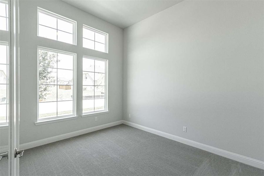 Representative unfurnished interior of a home built from the Brennan by Pacesetter Homes in Timberbrook, Justin (Image 26).