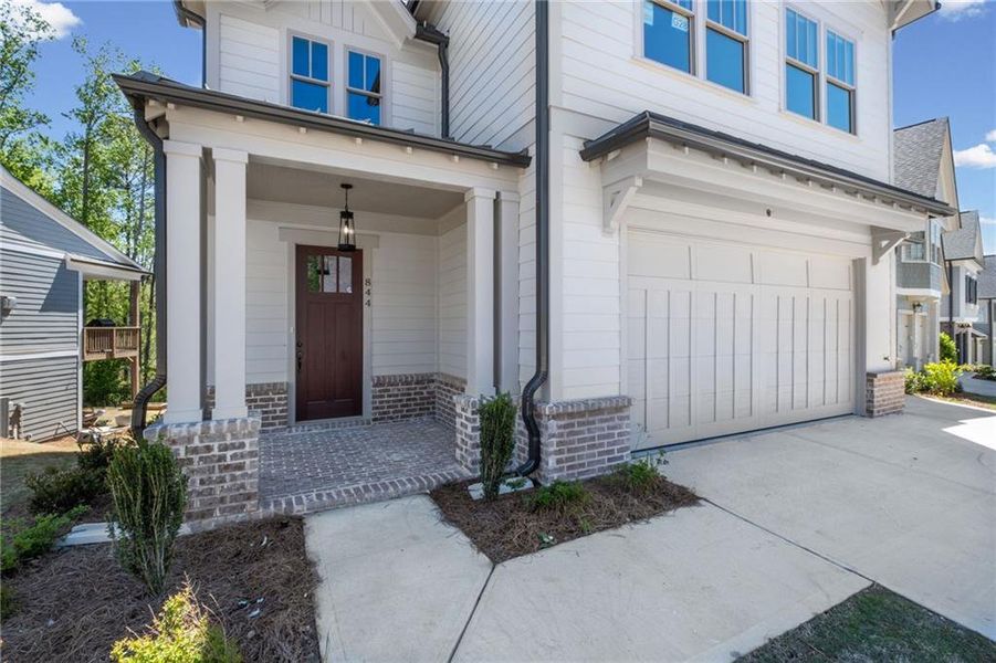 Exterior details and patio area of a home in , Canton (Image 18).