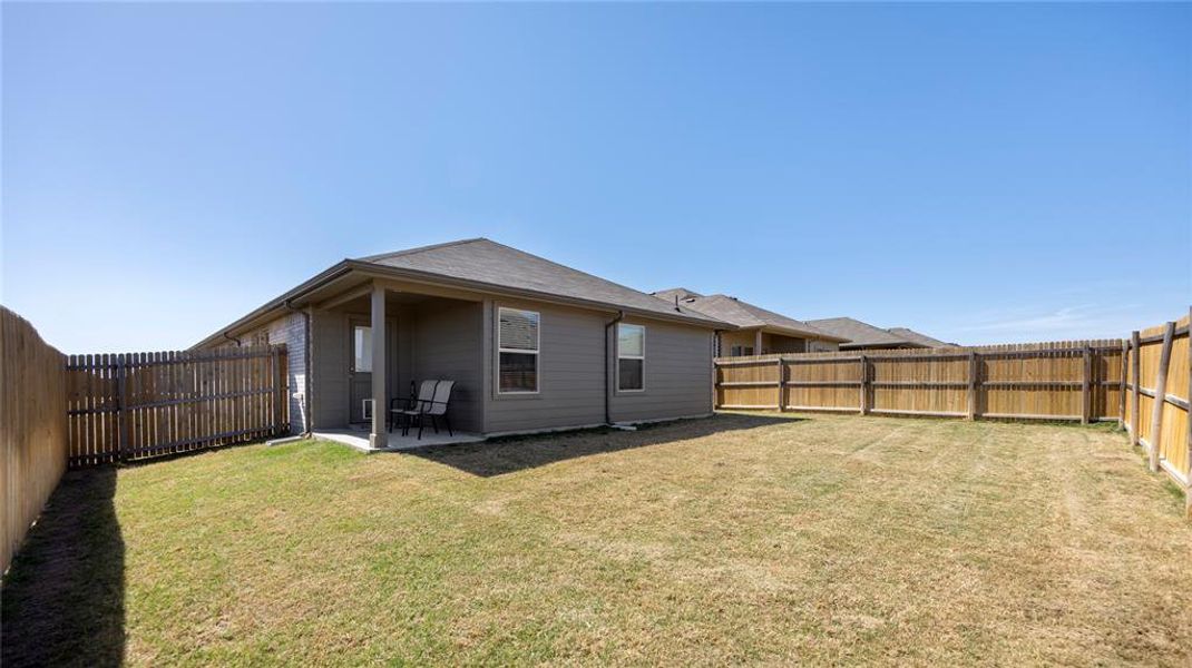 Exterior details and patio area of a home in Cresson Estates, Cresson (Image 4).
