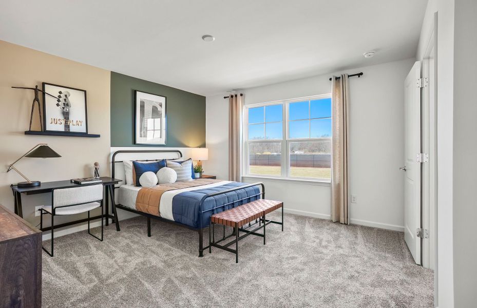 Representative furnished interior of a home built from the Marshall by Pulte Homes in The Retreat at Carolina Ridge, Harrisburg (Image 8).
