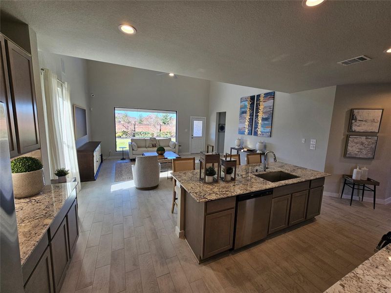 Furnished interior view inside a new home in Sunterra, Katy (Image 6). Furnished interior view inside a new home in Sunterra, Katy (Image 6).