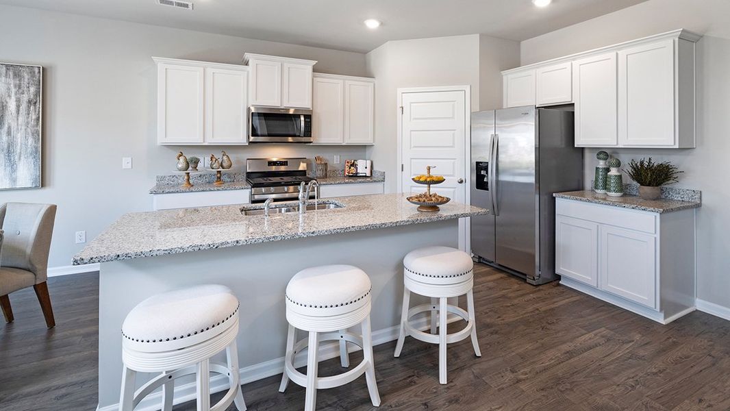 Representative furnished interior of a home built from the Hayden by D.R. Horton in Estates at Deer Hollow, Grovetown (Image 6).