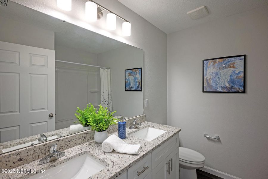 Furnished interior view inside a new home in , Jacksonville (Image 20).